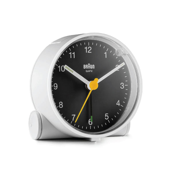 BC01 Braun Classic Analogue Alarm Clock 白/黑