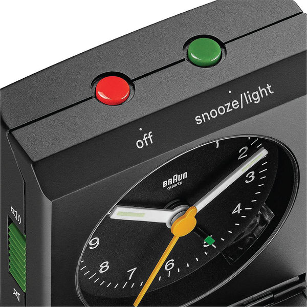 BC05 Braun Travel Analogue Alarm Clock 黑色