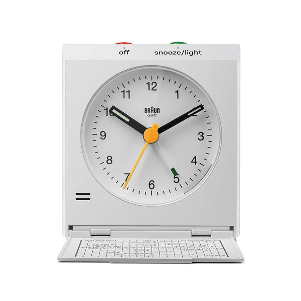 BC05 Braun Travel Analogue Alarm Clock 白色