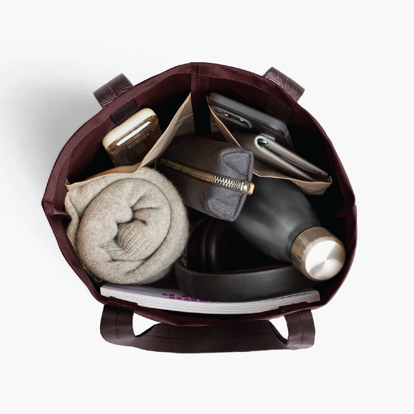 City Tote - Burgundy