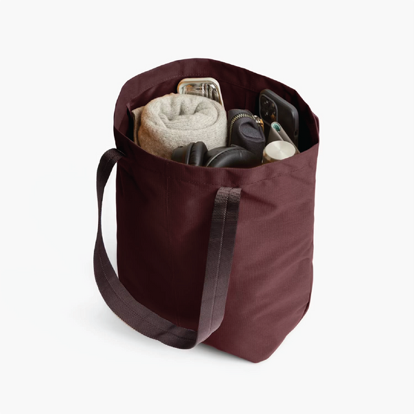 City Tote - Burgundy