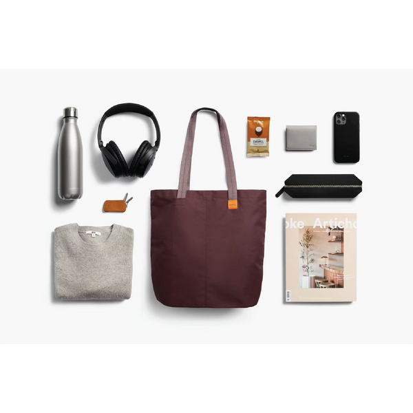 City Tote - Burgundy