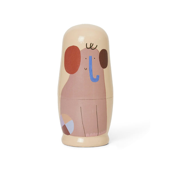 Critter Nesting Dolls 木公仔擺設