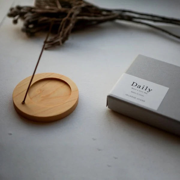 Daily 檜木製線香座 ( OIL FINISH )