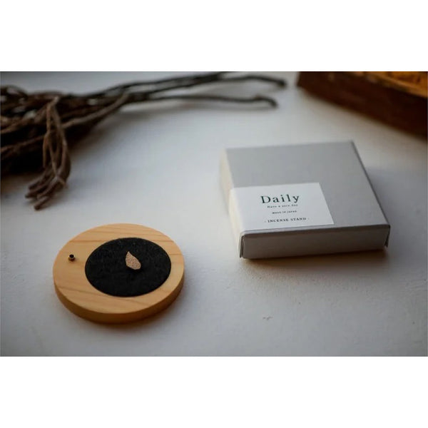 Daily 檜木製線香座 ( OIL FINISH )