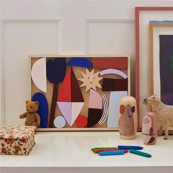 Frame Art Blocks 創意木玩具