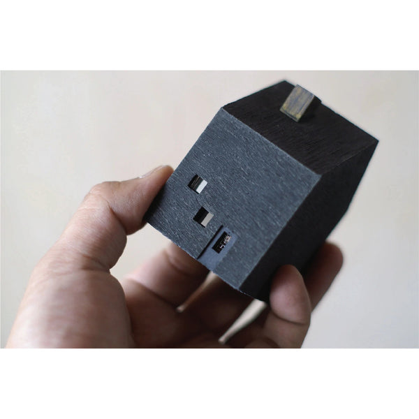 HOUSE INCENSE POT 飄煙小屋 - Natural