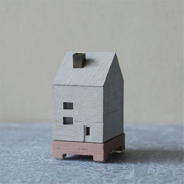 HOUSE INCENSE POT 飄煙小屋 - Red