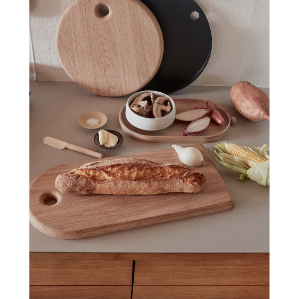 Hagi Bowl - White / Light Brown 手工碗 OYOY