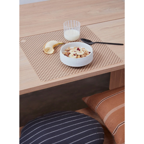 Hagi Bowl - White / Light Brown 手工碗 OYOY