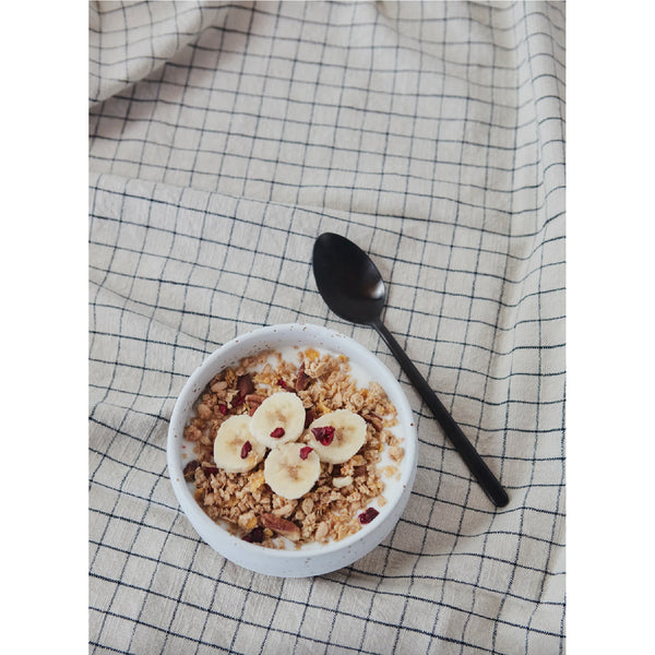 Hagi Bowl - White / Light Brown 手工碗 OYOY