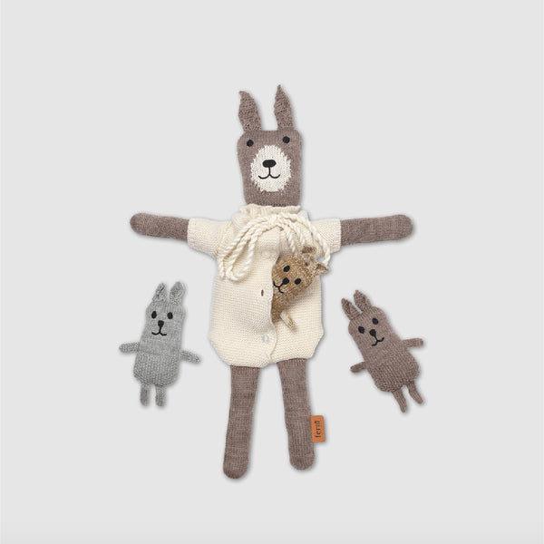 Lee Merino Rabbit Family 公仔 Ferm Living