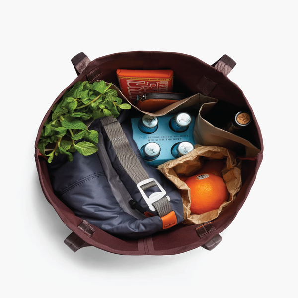 Market Tote - Burgundy