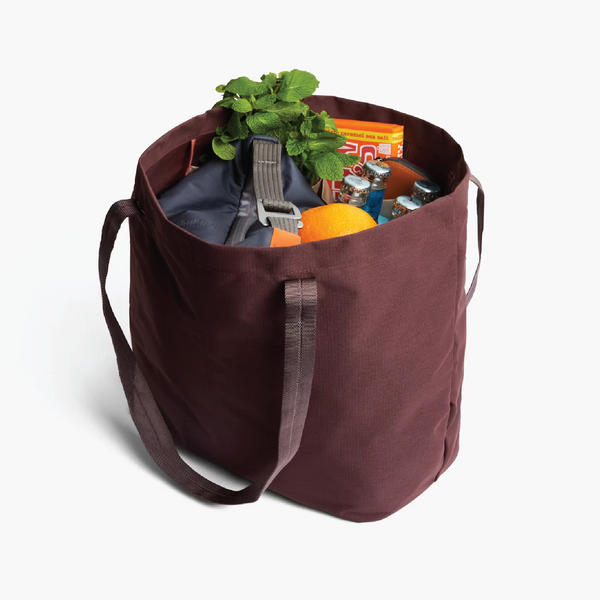 Market Tote - Burgundy