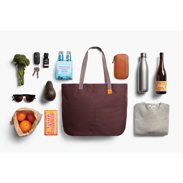 Market Tote - Burgundy