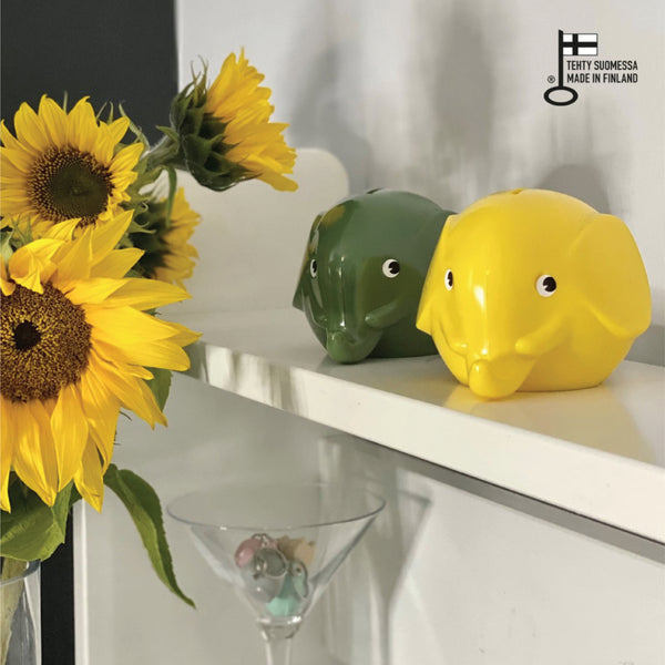 Medi Elephant Moneybox 北歐大象錢箱 - Yellow