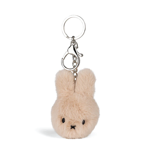 Miffy ECO Fuzzy Keychain - Beige