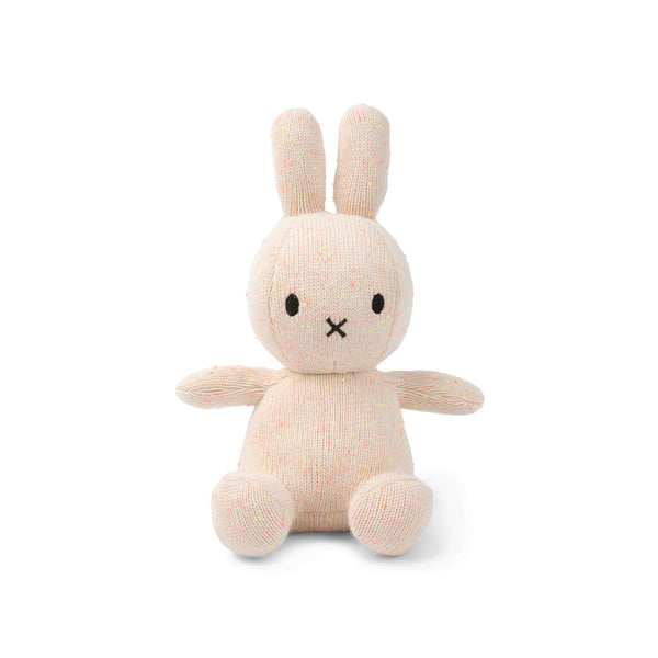 Miffy Sitting Organic Cotton Pink/Yellow melange