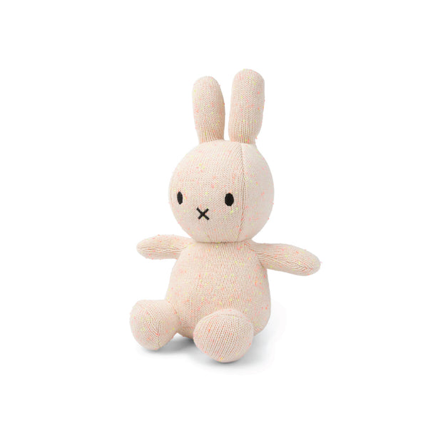 Miffy Sitting Organic Cotton Pink/Yellow melange