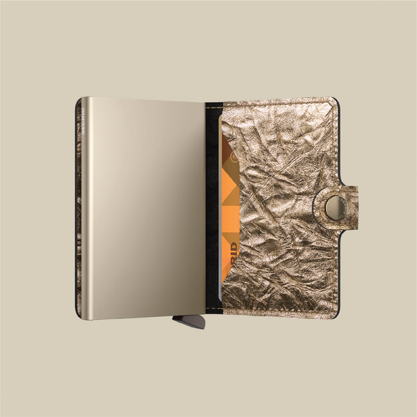 Mini Wallet Crunch Gold