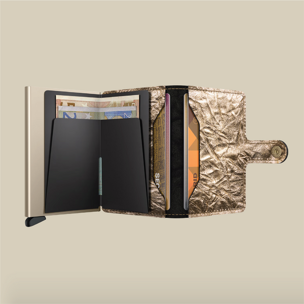 Mini Wallet Crunch Gold