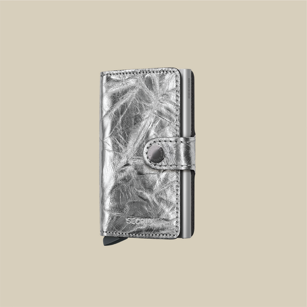 Mini Wallet Crunch Silver