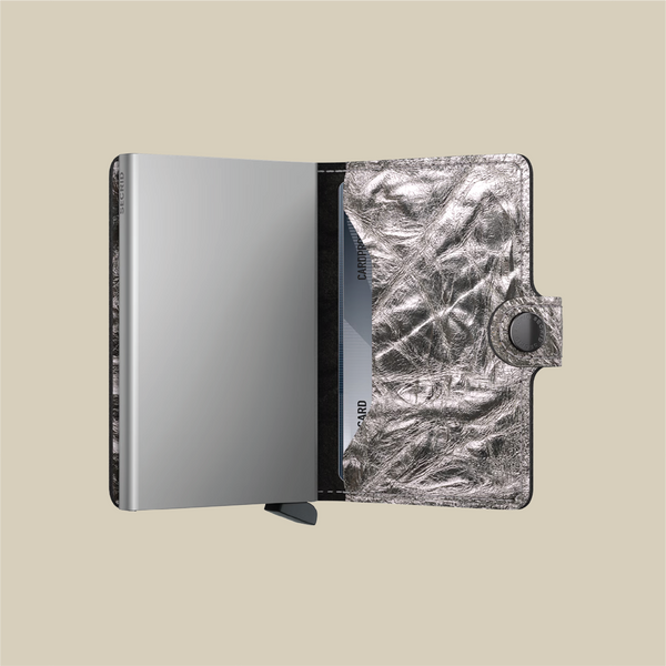 Mini Wallet Crunch Silver