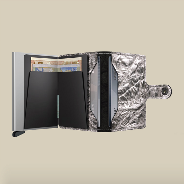 Mini Wallet Crunch Silver