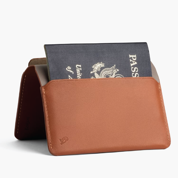 Passport Cover - Caramel