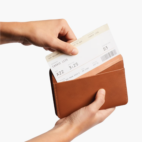 Passport Cover - Caramel