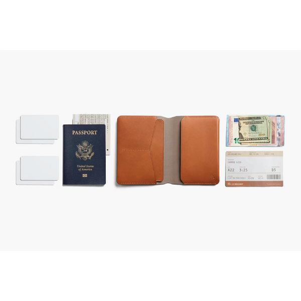 Passport Cover - Caramel