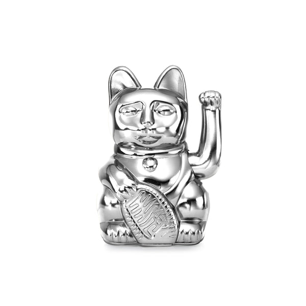 Lucky Cat Cosmic Edition Mercury - Shiny Silver 星球系列幸運招財貓 - 水星