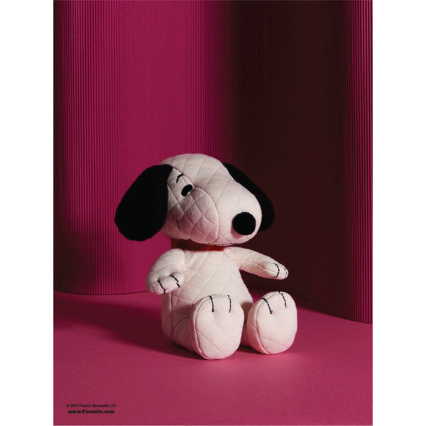 Snoopy Quilted Jersey Cream in giftbox