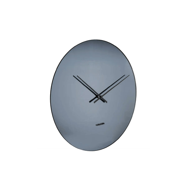 Wall Clock Mirage Mirror - Black 鏡面掛鐘 Karlsson
