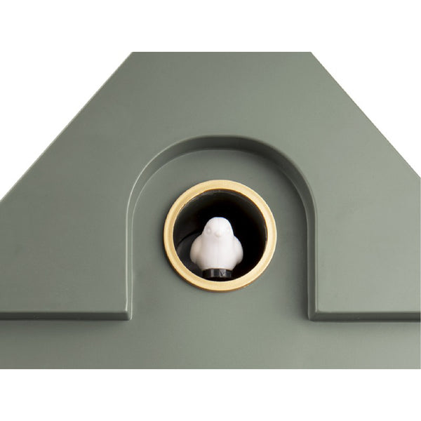 綠色 Wall Clock Modern Cuckoo 搖擺布谷鳥掛鐘 ( 整點報時 )