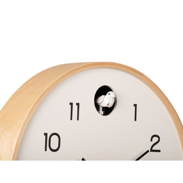 白色 Wall Clock Natural Cuckoo 布谷鳥掛鐘 ( 整點報時 )