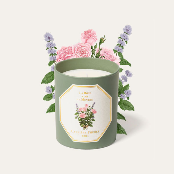 2022情人節版 La Rose Aime La Menthe 玫瑰薄荷香薰蠟燭