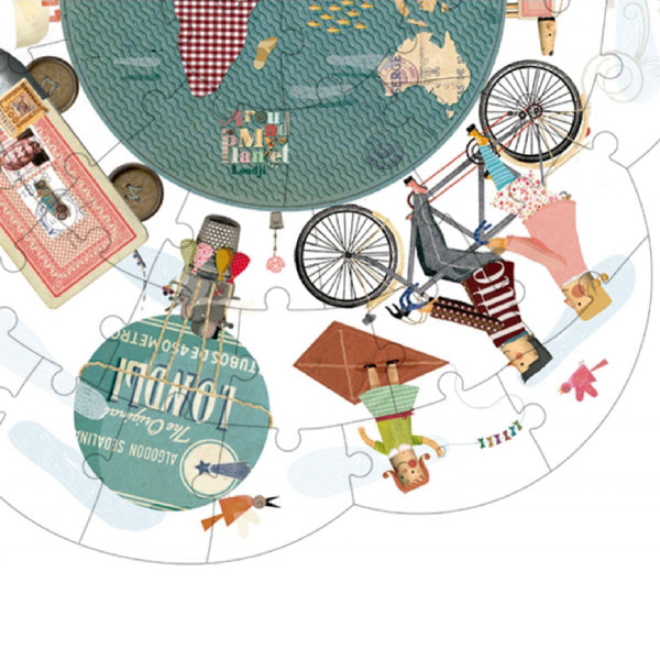 Around My Planet Puzzle Londji