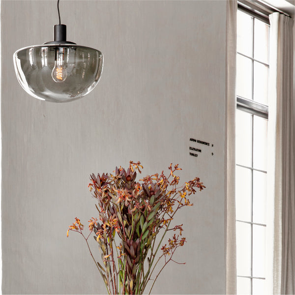 Menu Bank Pendant Smoke