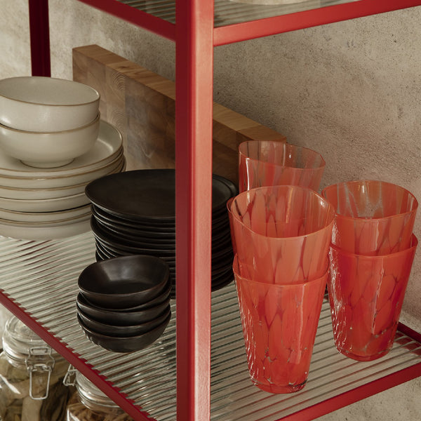 Ferm Living Casca Glass - Poppy Red