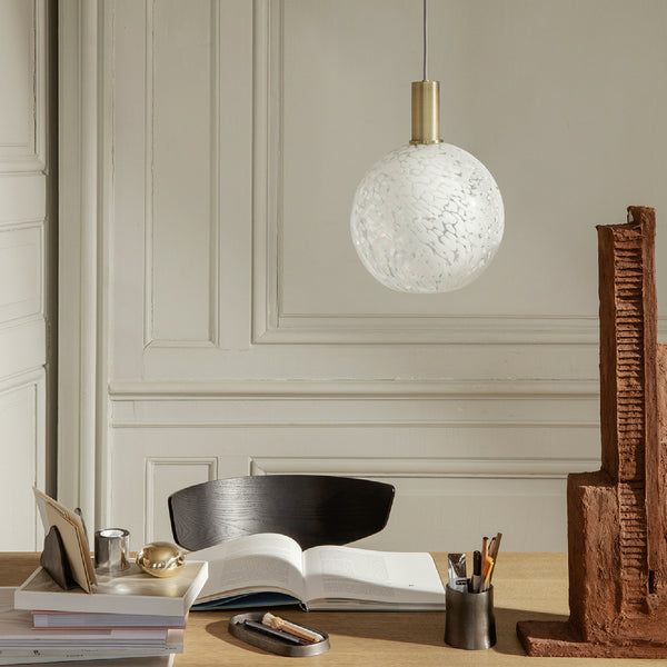 Casca Shade Milk Pendant Lamp 玻璃吊燈 Ferm Living