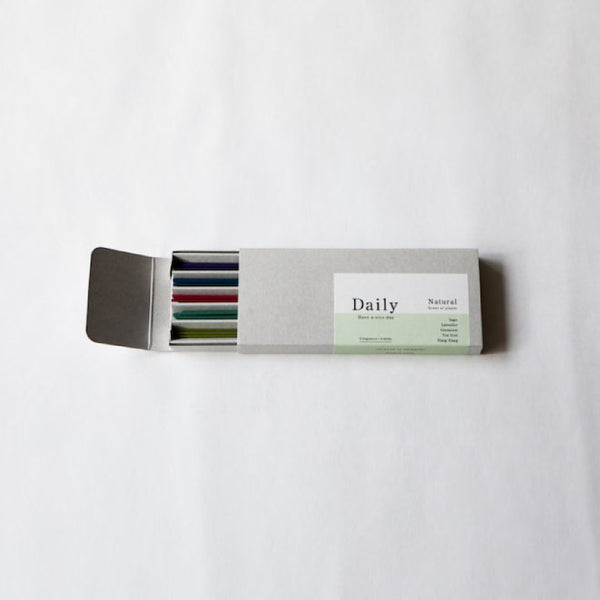 Daily Incense Natural Box 香薰線香組合 ( 五款草本香氣 )
