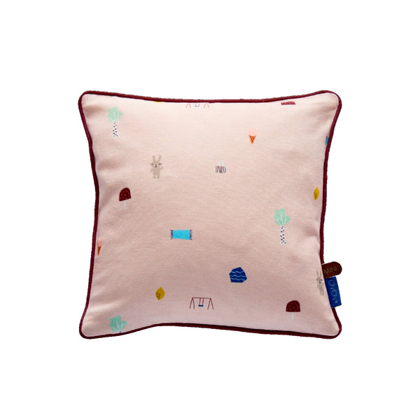 OYOY Happy Circus Cushion - Pale Rose