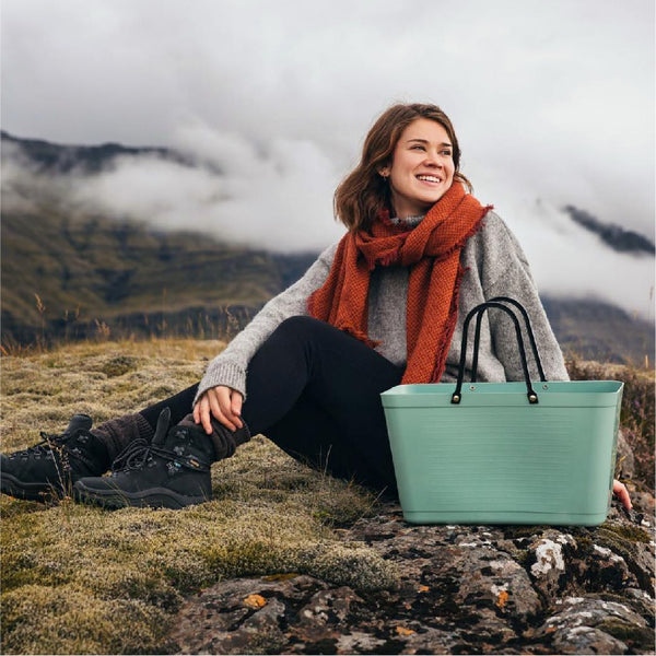 Hinza Large Green Plastic Hinza bags Olive