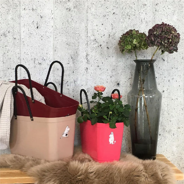 Hinza Large Green Plastic Hinza bags Moominmama