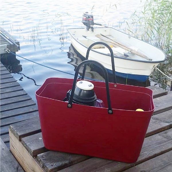 Hinza Small Green Plastic Hinza bags Maroon