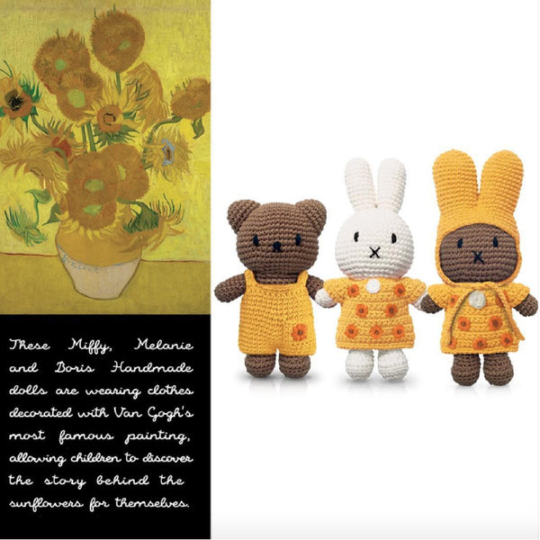 Just Dutch Miffy handmade and her sunflower overall