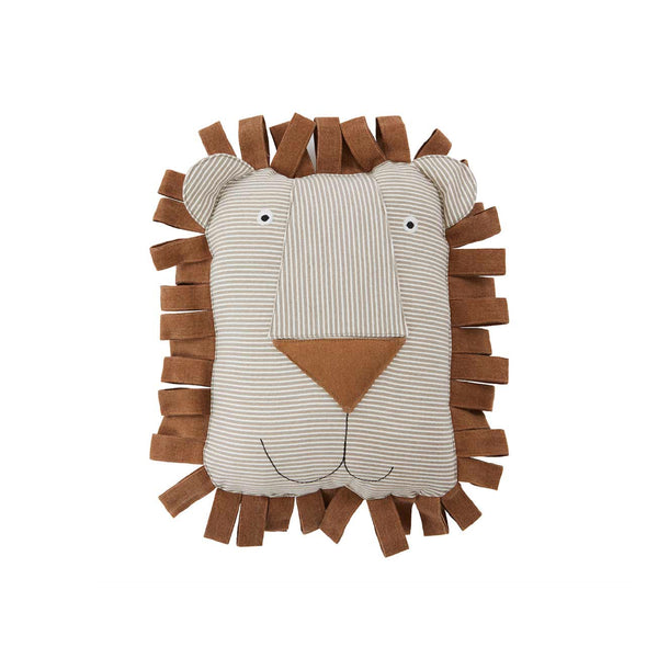 Lobo Lion Denim Cushion Caramel 獅子抱枕 OYOY