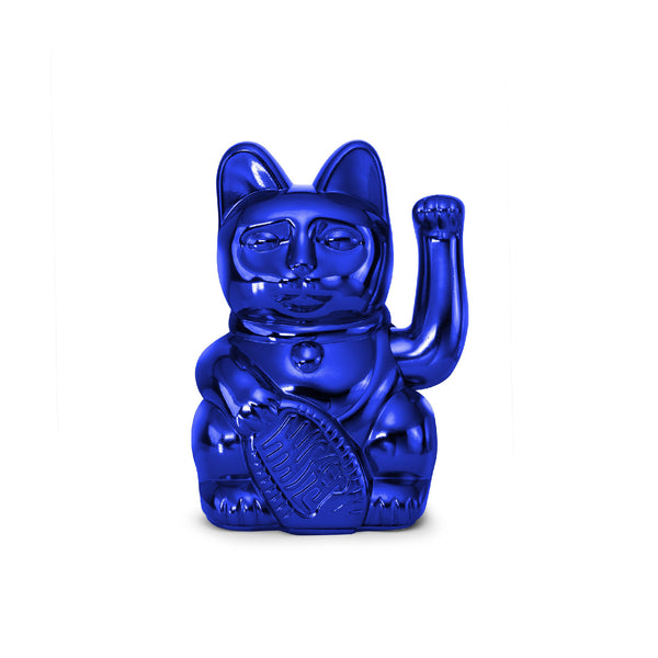 Lucky Cat Cosmic Edition Mars - Shiny Blue 星球系列幸運招財貓 - 地球 Donkey