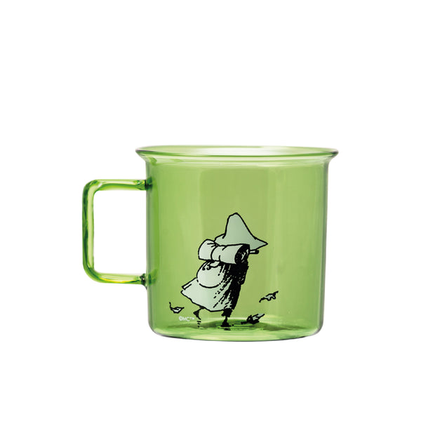Snufkin Glass Mug 史力奇玻璃水杯 Muurla